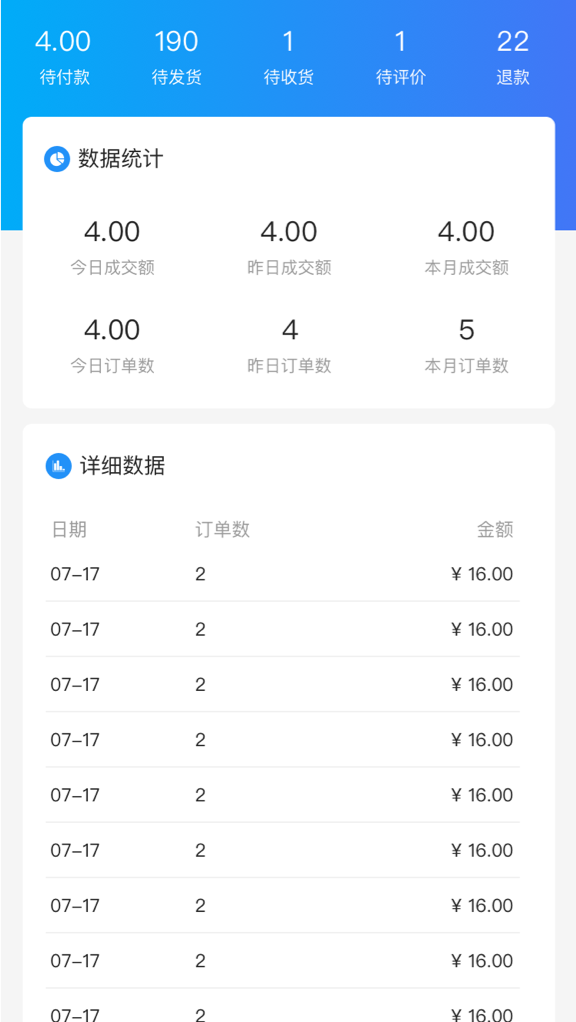 數(shù)據(jù)統(tǒng)計(jì)